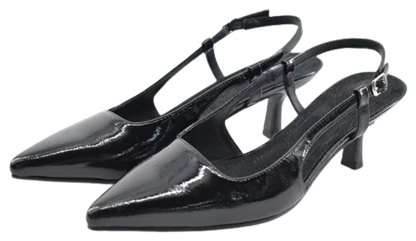 WKLY. naisten slingback-avokkaat Audrey - Black - 1