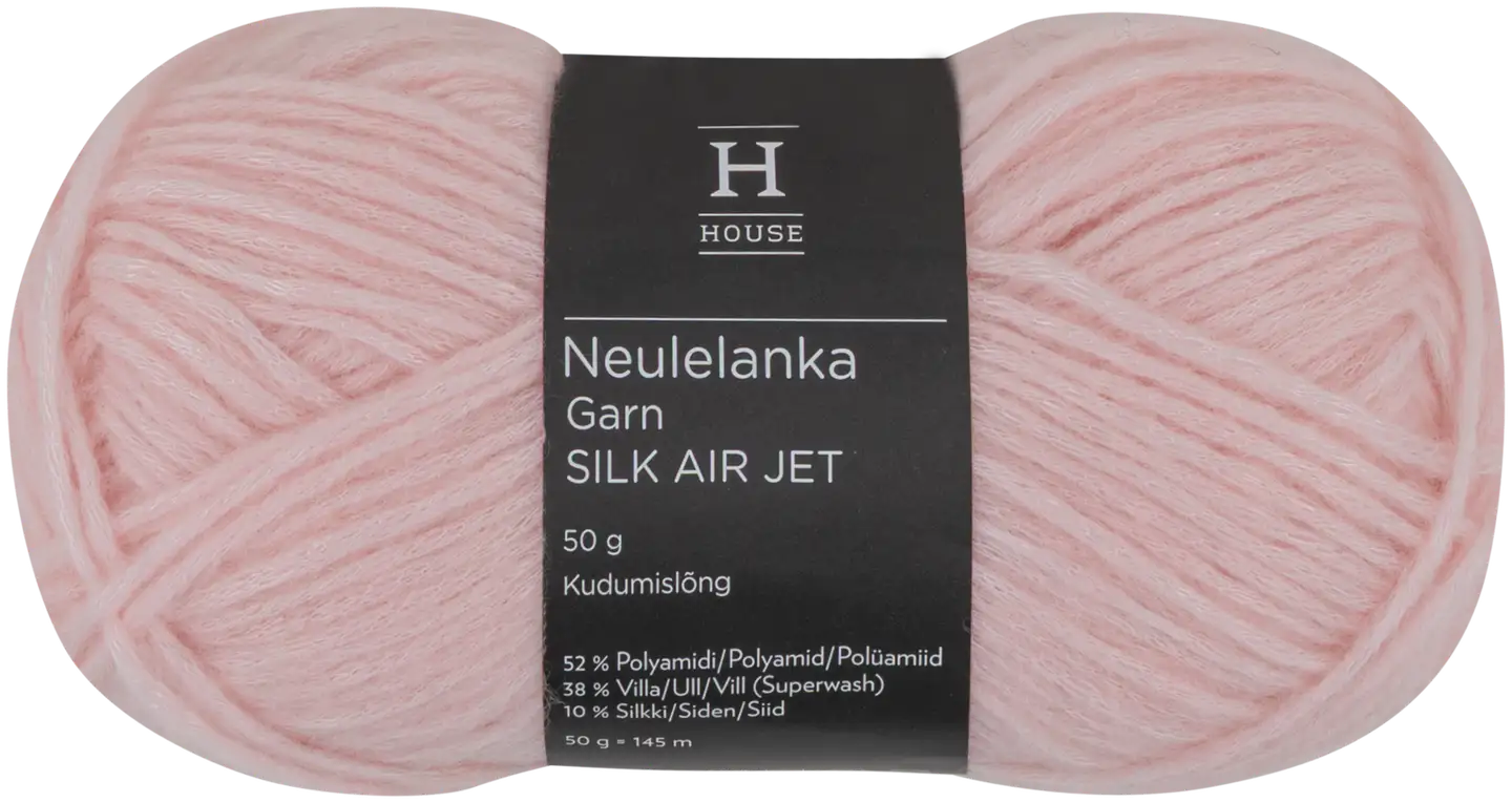 House lanka Silk Airjet 50g 212449 light pink