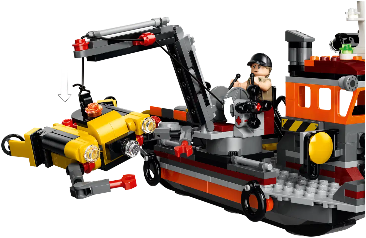 LEGO® Jurassic World 77983 Mosasaurus-dinosaurus hyökkää veneen kimppuun - 7