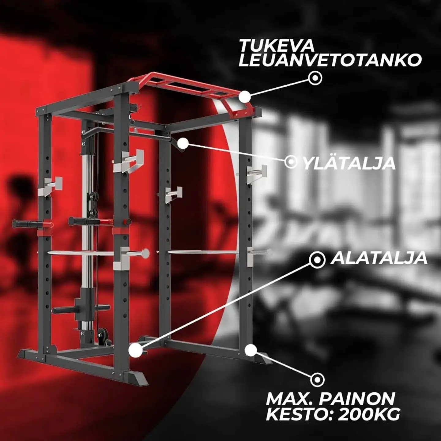 Core Power Rack 110X140X220 Cm - 7