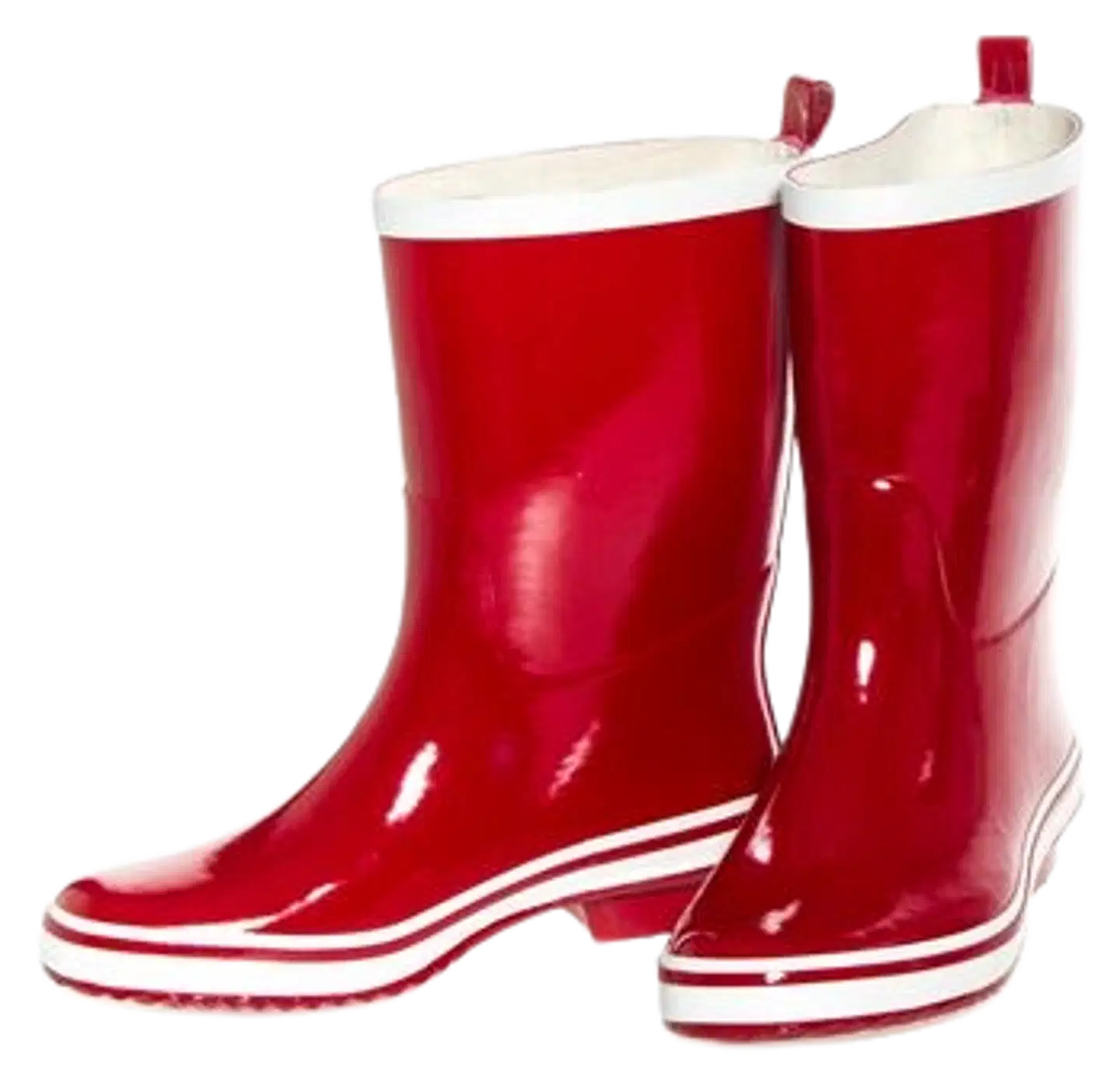 Acces naisten kumisaapas Basic Red - punainen / red