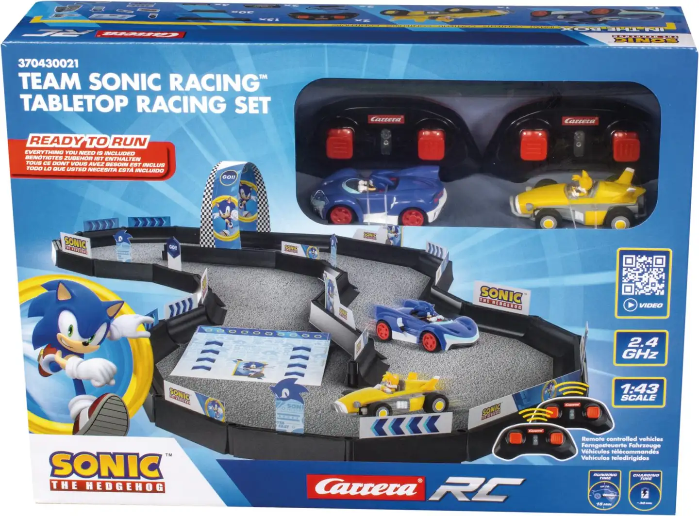 Carrera RC radio-ohjattava autosetti Team Sonic - 20