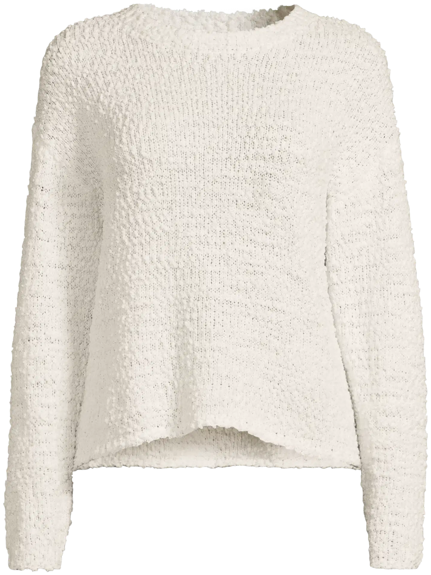 WKLY. naisten pehmeäpintainen neulepusero 213W301500 - Off White - 2