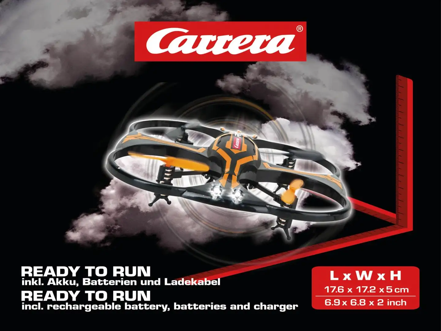 Carrera RC radio-ohjattava Quadrocopter 2,4 GHz X2 - 17