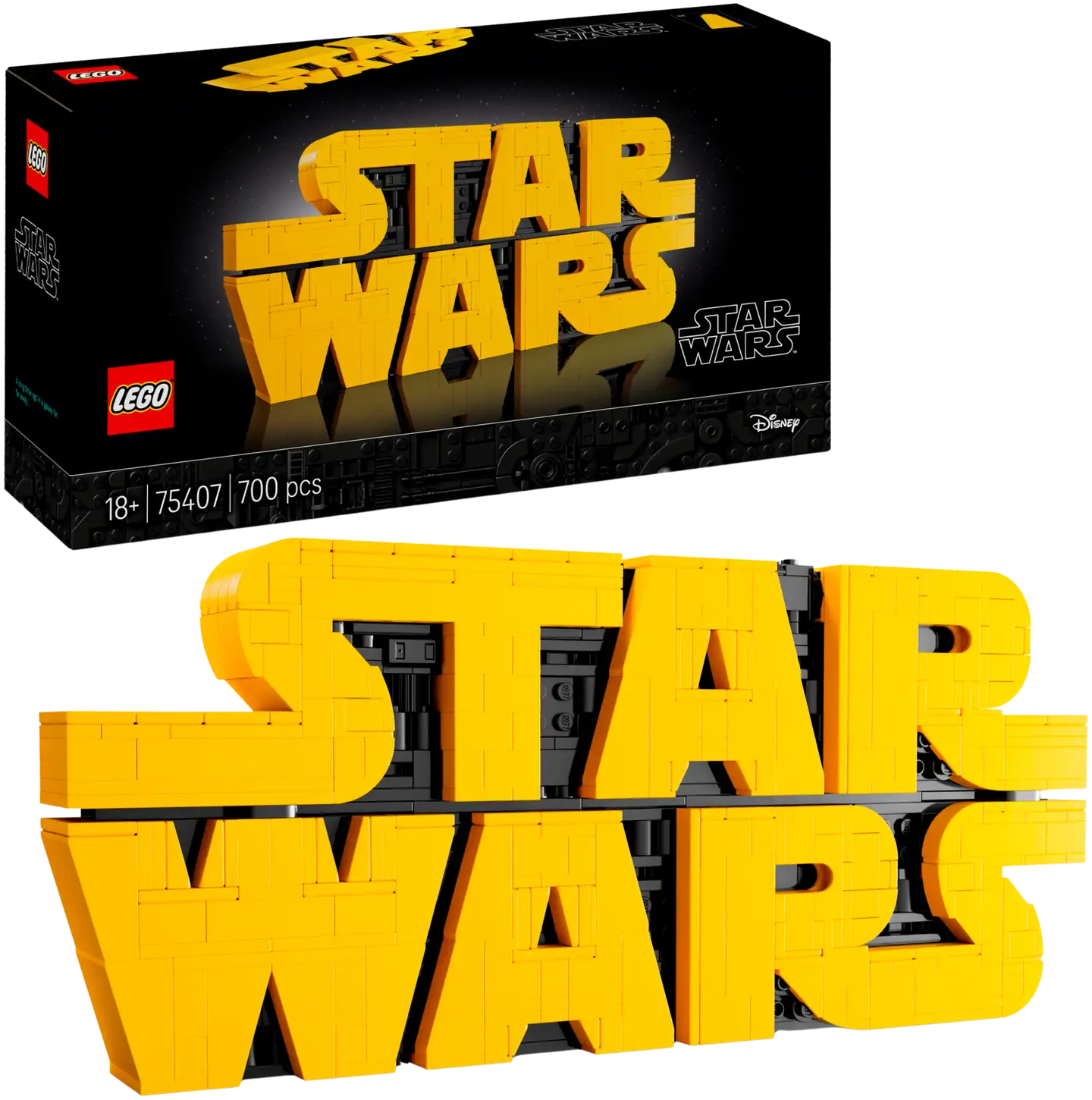 LEGO® Star Wars™ 75407 Palikoista rakennettava Star Wars logo - 1