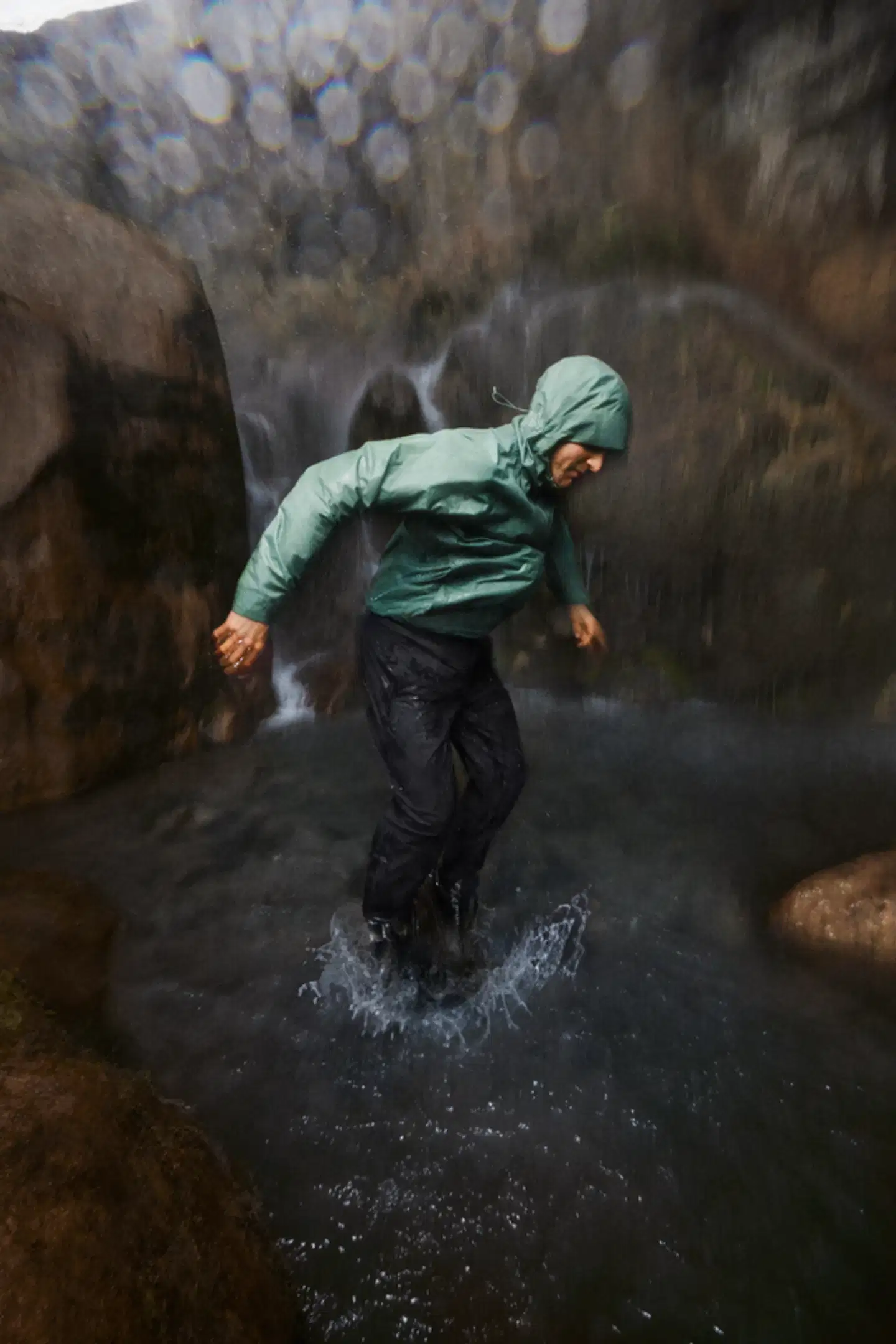 Jack Wolfskin miesten housut Hikeout - BLACK - 11