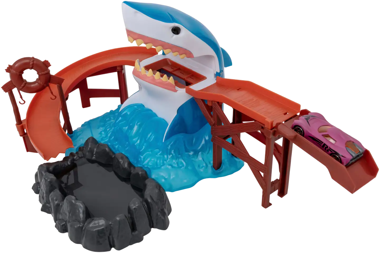 Teamsterz lelu Shark Bite autorata ja väriä vaihtava pikkuauto - 3