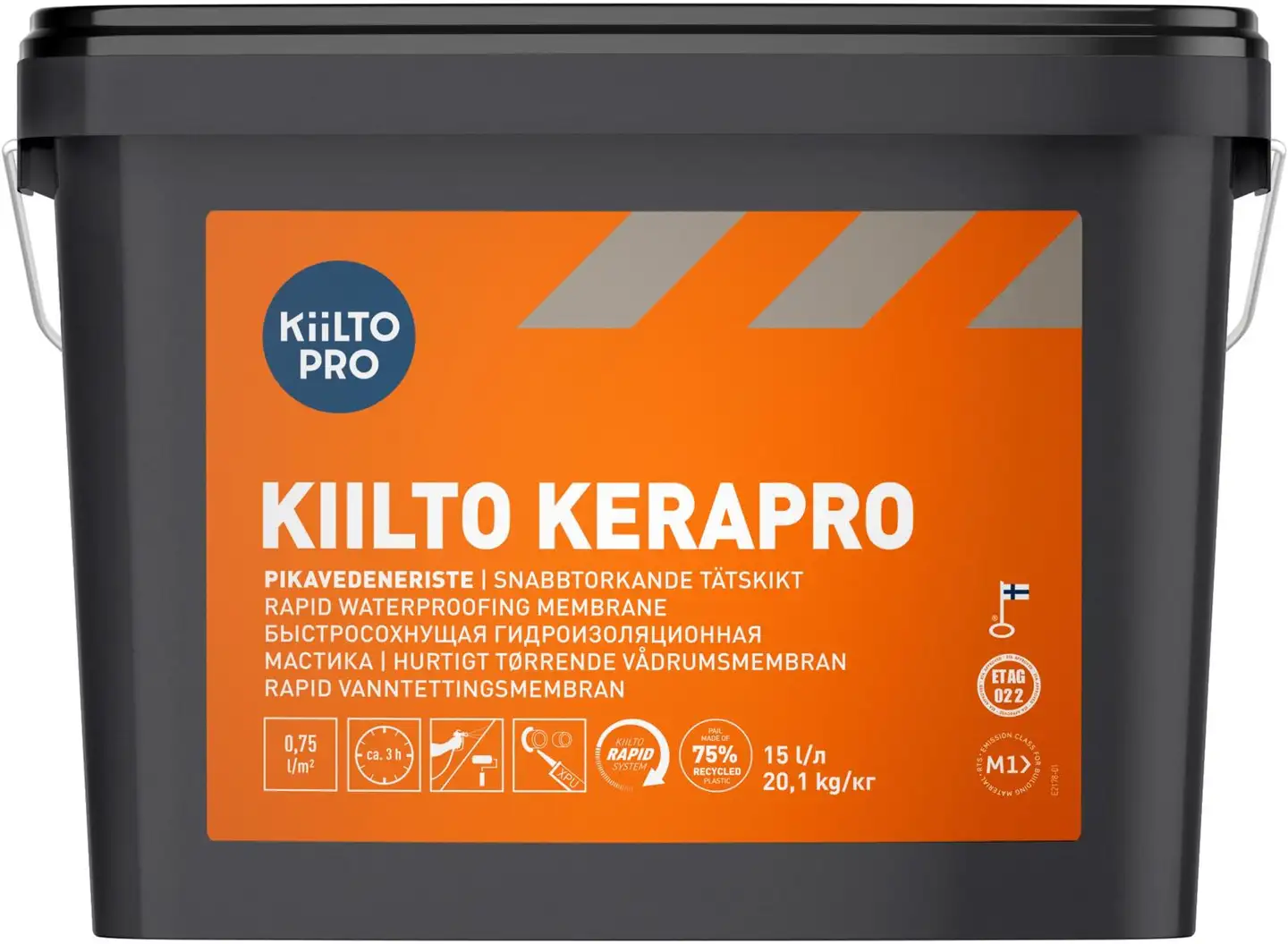 Kiilto Kerapro pikavedeneriste 15l/20,1kg