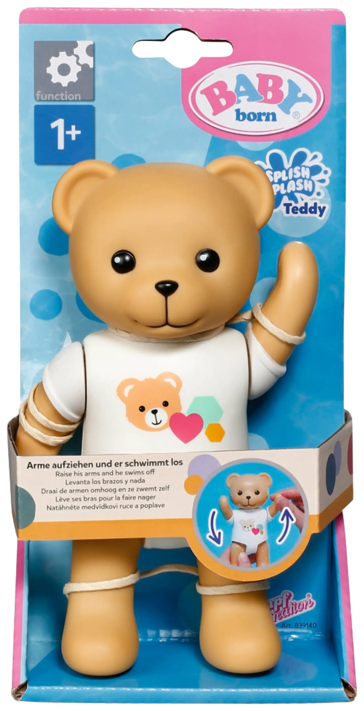 BABY born Teddy Kylpylelu - 2