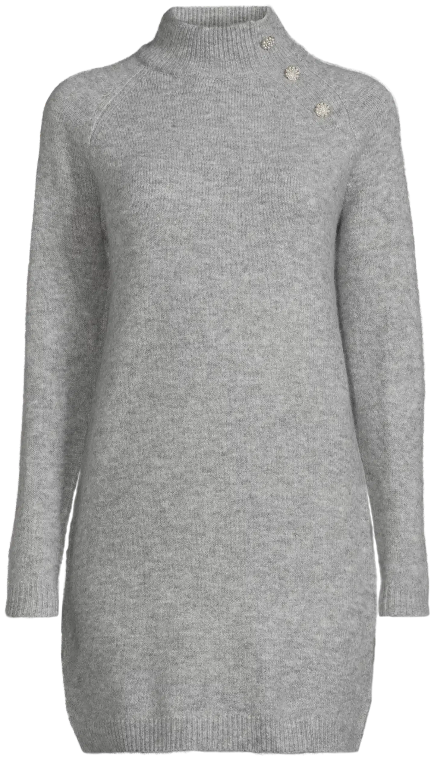 House naisten neulemekko soft 213H264003 - grey - 2