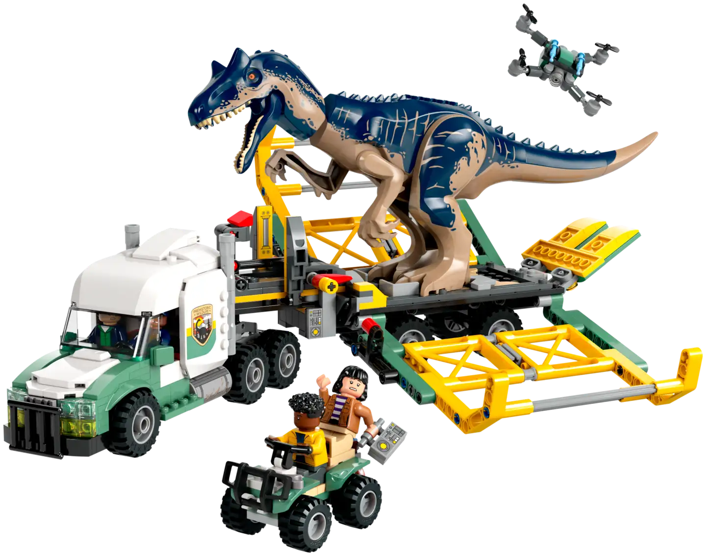 LEGO® Jurassic World 76966 - Dinosaurus-operaatiot: Allosaurus-rekka - 4