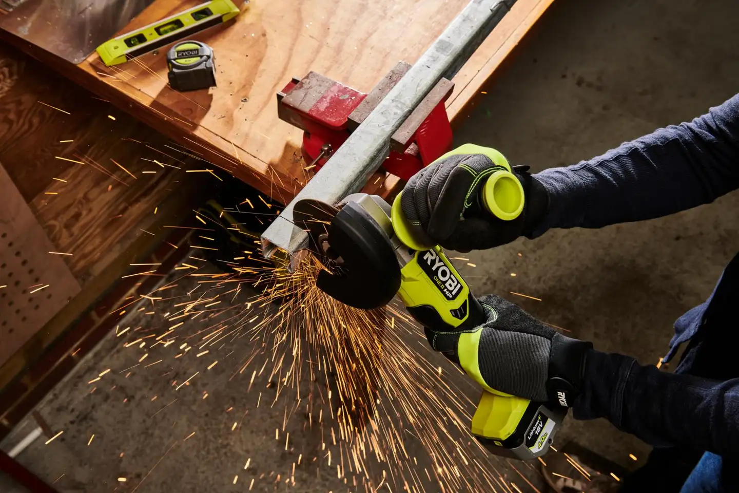 Ryobi KULMAHIOMAKONE RAG18X125-0 - 9