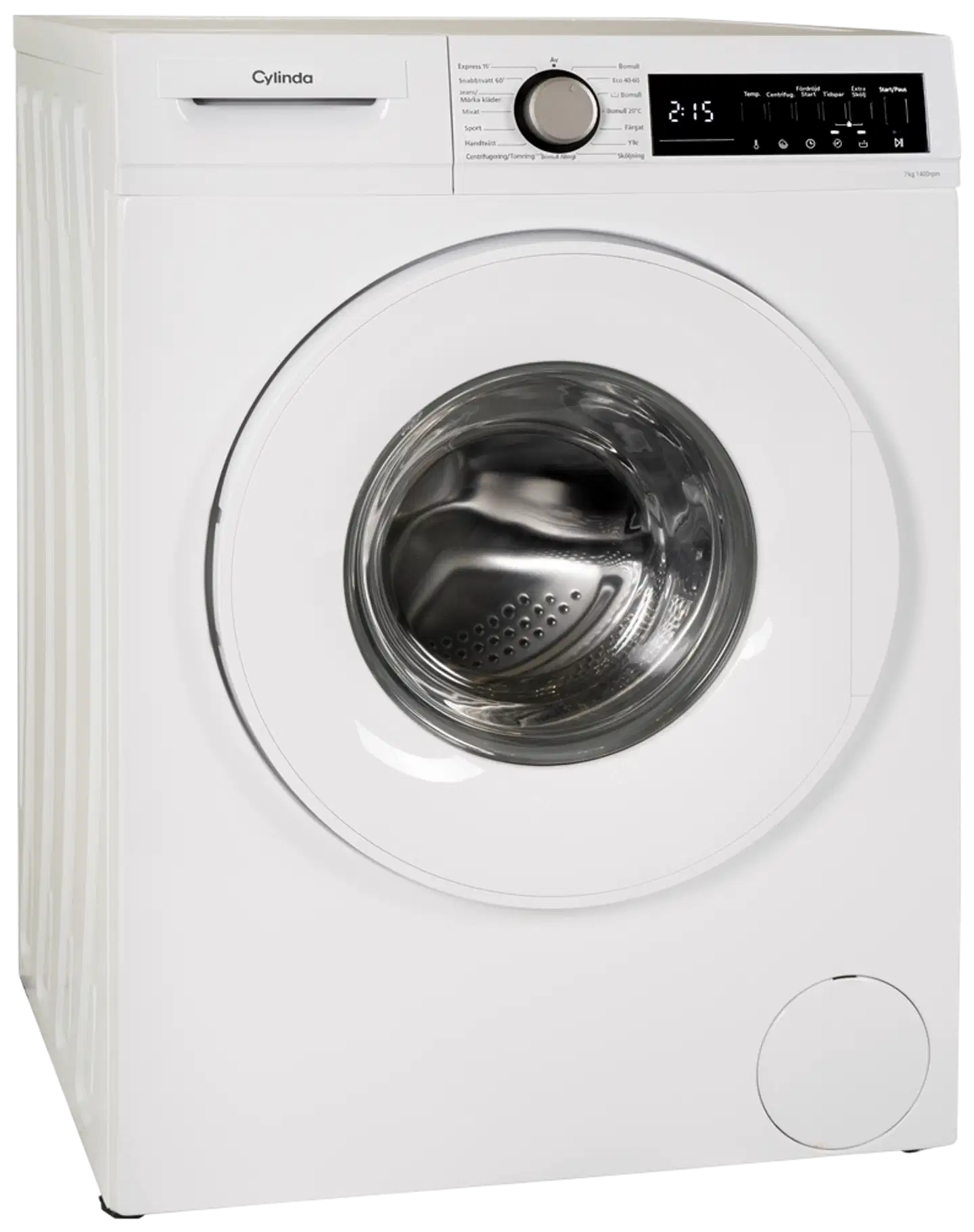 Cylinda edestä täytettävä pyykinpesukone FT4074B, 7 kg, valkoinen - 1