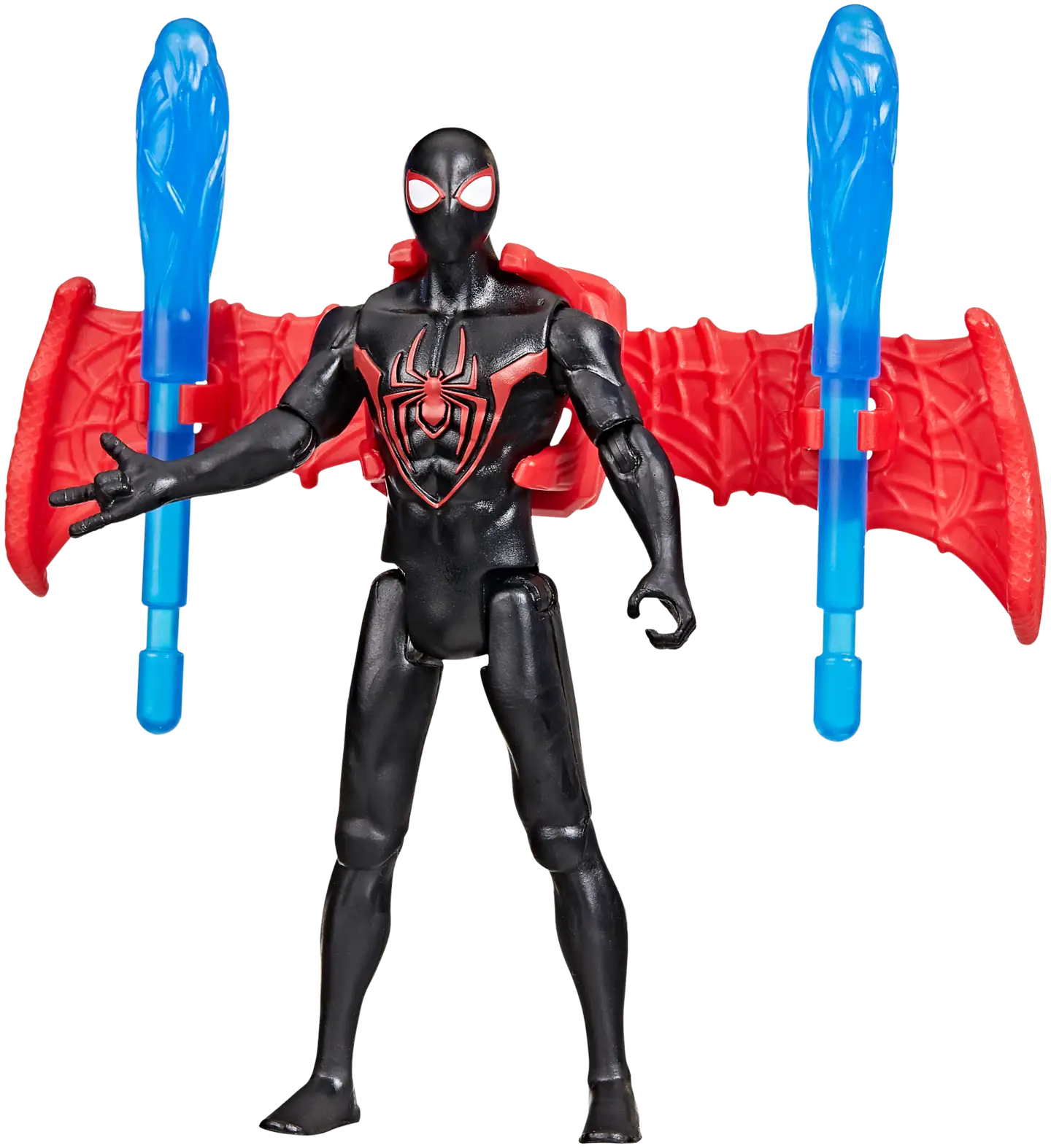 Spider-Man Leikkisetti Spider-auto ja Miles Morales 10cm - 4