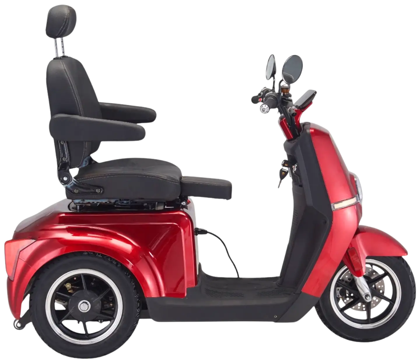 Arvo senioriskootteri P700 punainen - 4