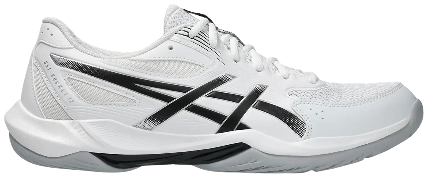 ASICS miesten sisäpelikengät GEL-Rocket 12 - white/black - 2