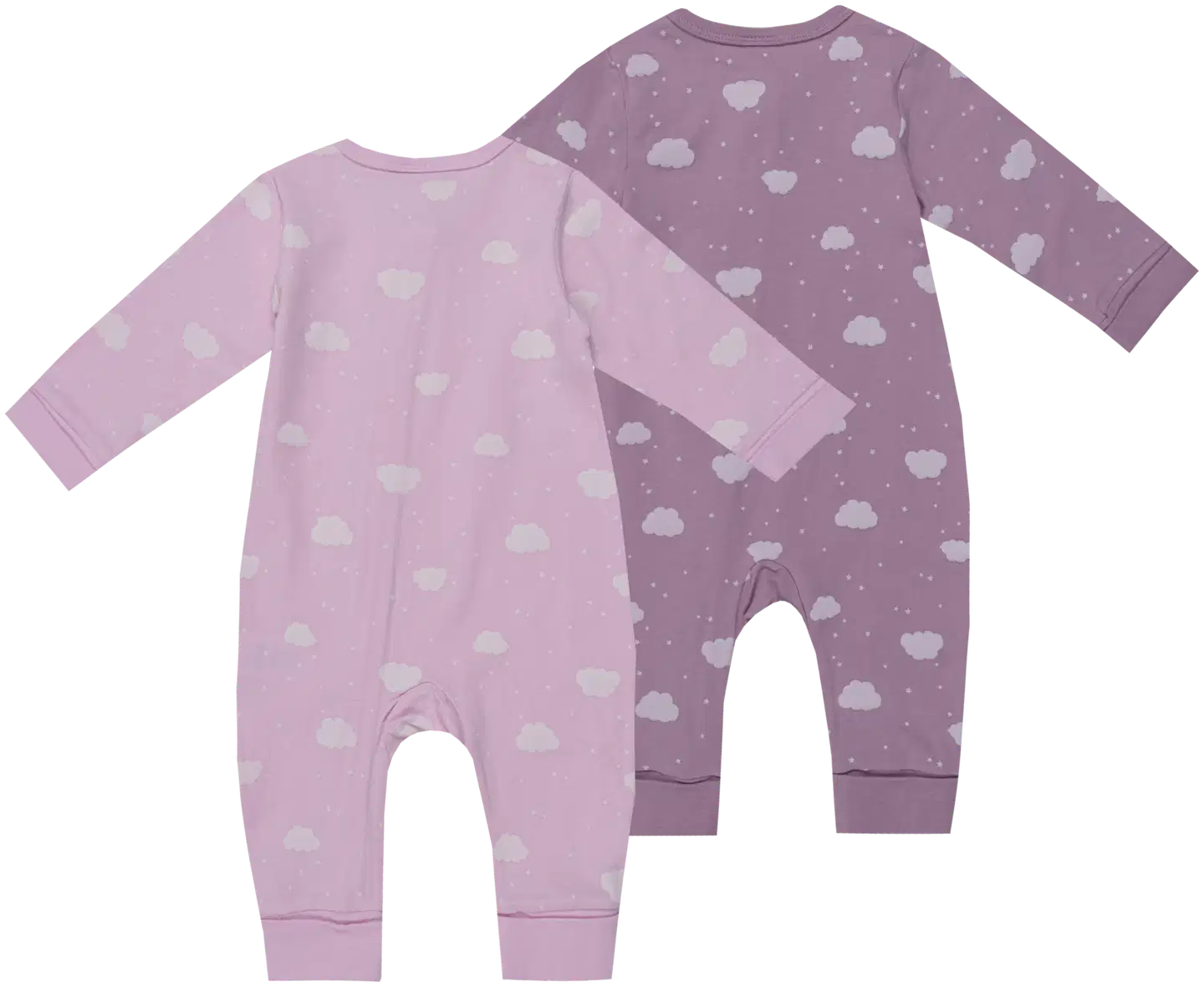 Ciraf vauvojen pyjama Hattara 250B263014 2-pack - pink clouds aop - 2