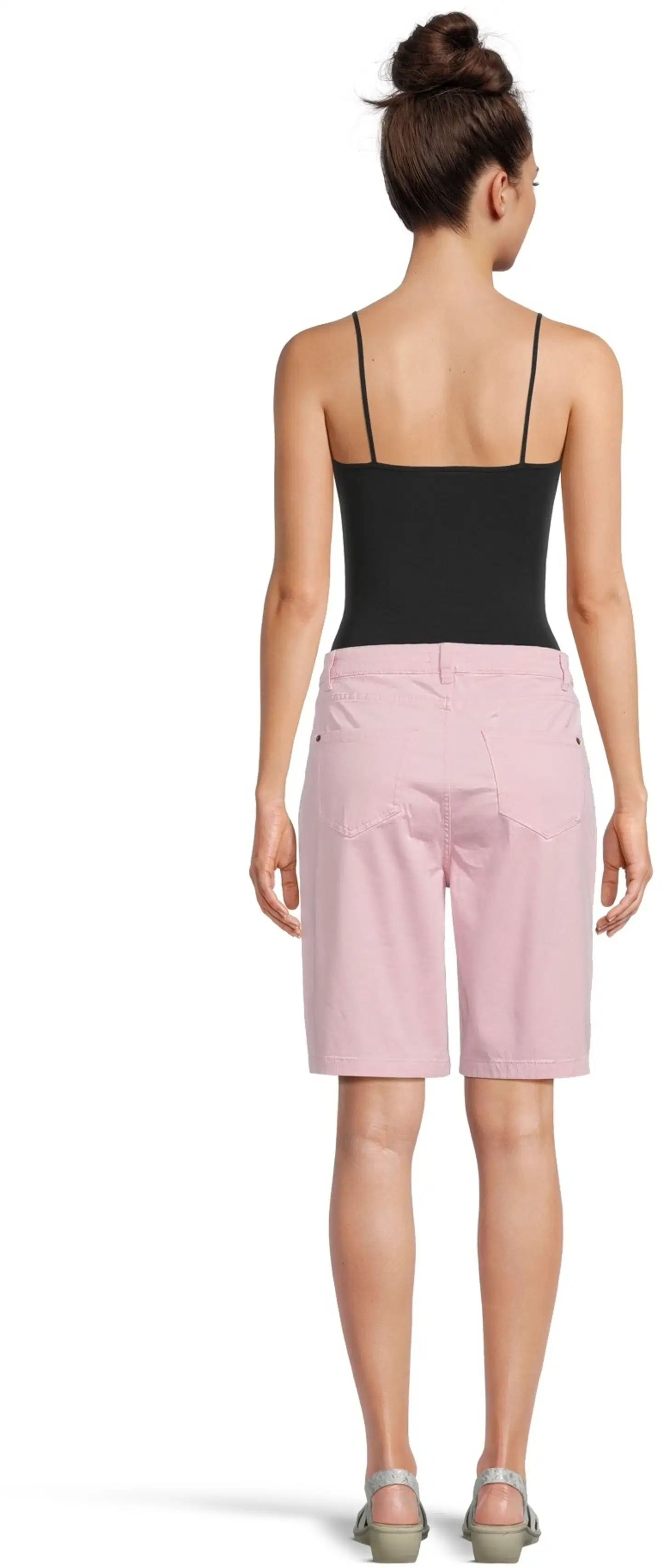 House naisten twill-shortsit Chira - Bleached Mauve - 3