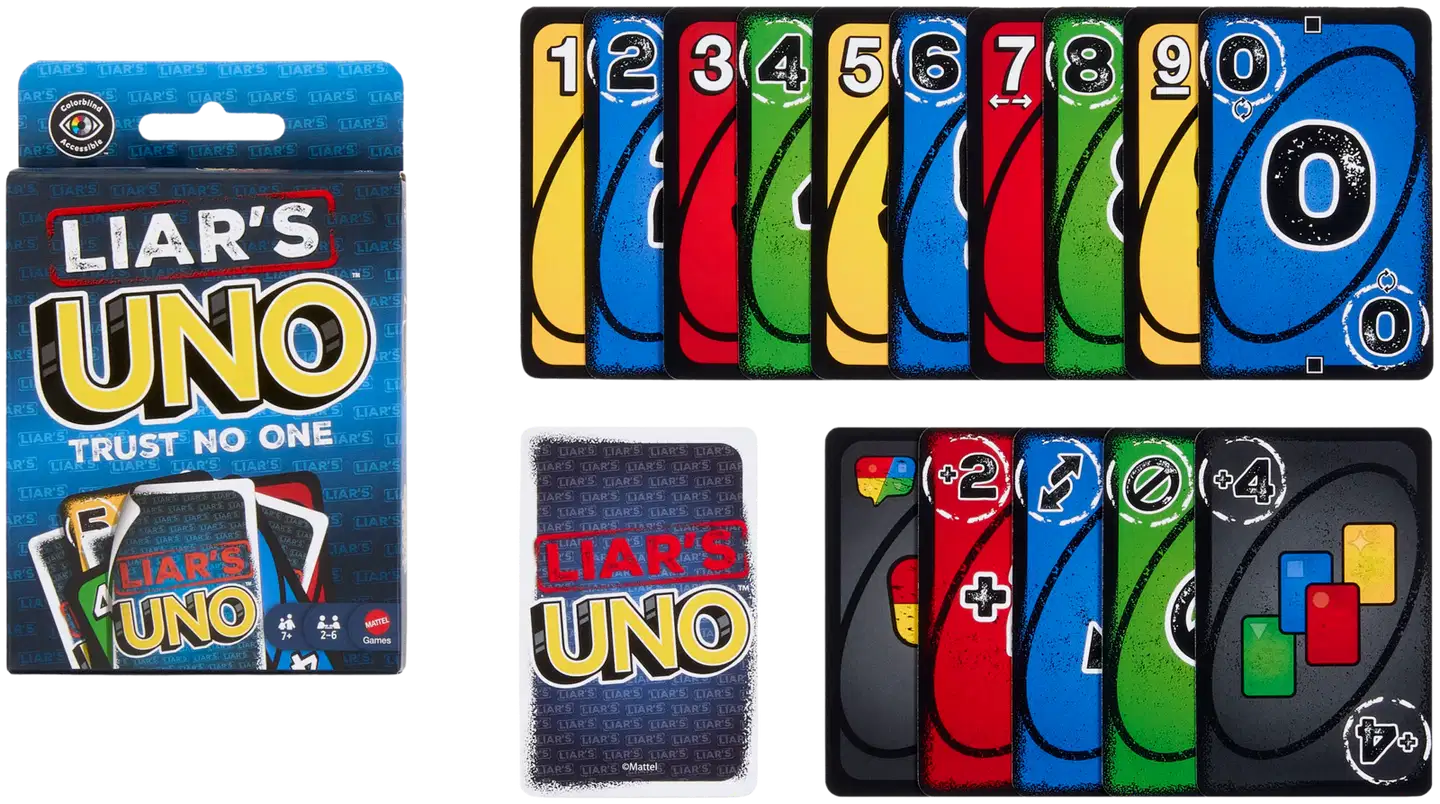 Liar's UNO -korttipeli - 3
