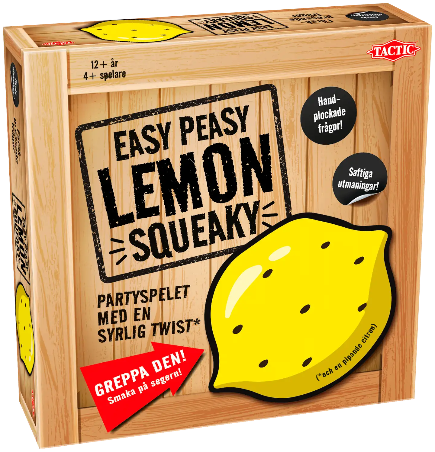 Tactic lautapeli Easy Peasy Lemon Squeaky ruotsinkielinen - 1