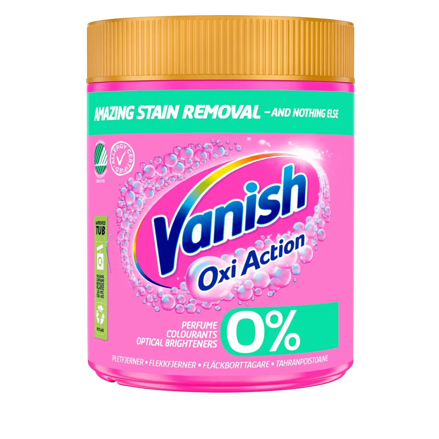 Vanish 0% tahranpoistojauhe 440g