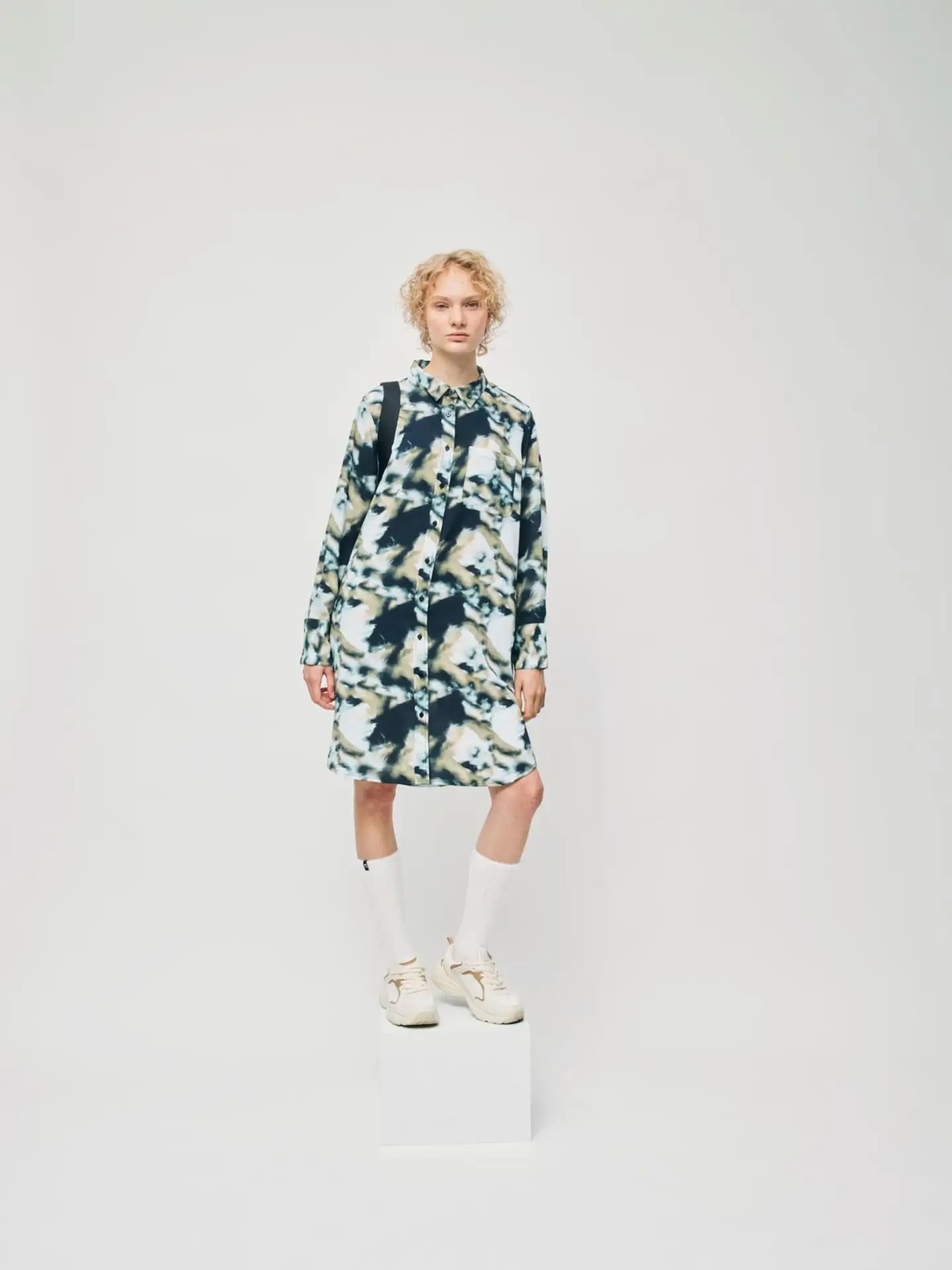 WKLY. naisten paitamekko 218W340511 - AOP - 4