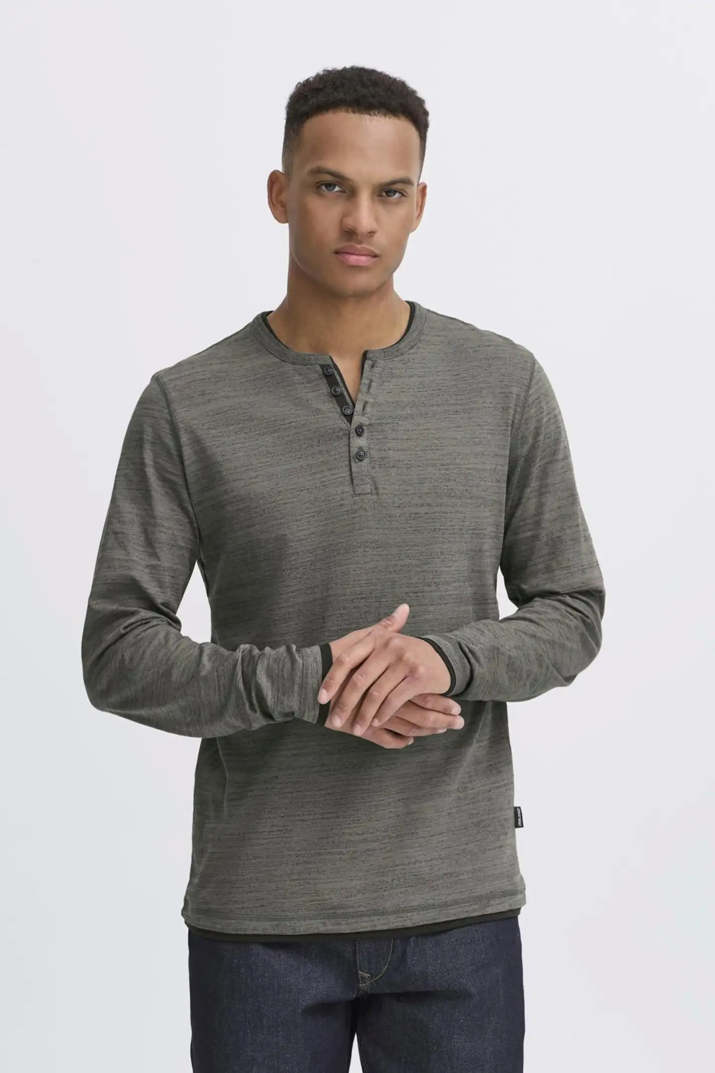 Blend miesten henley paita Bhkevo - Iron gate - 3