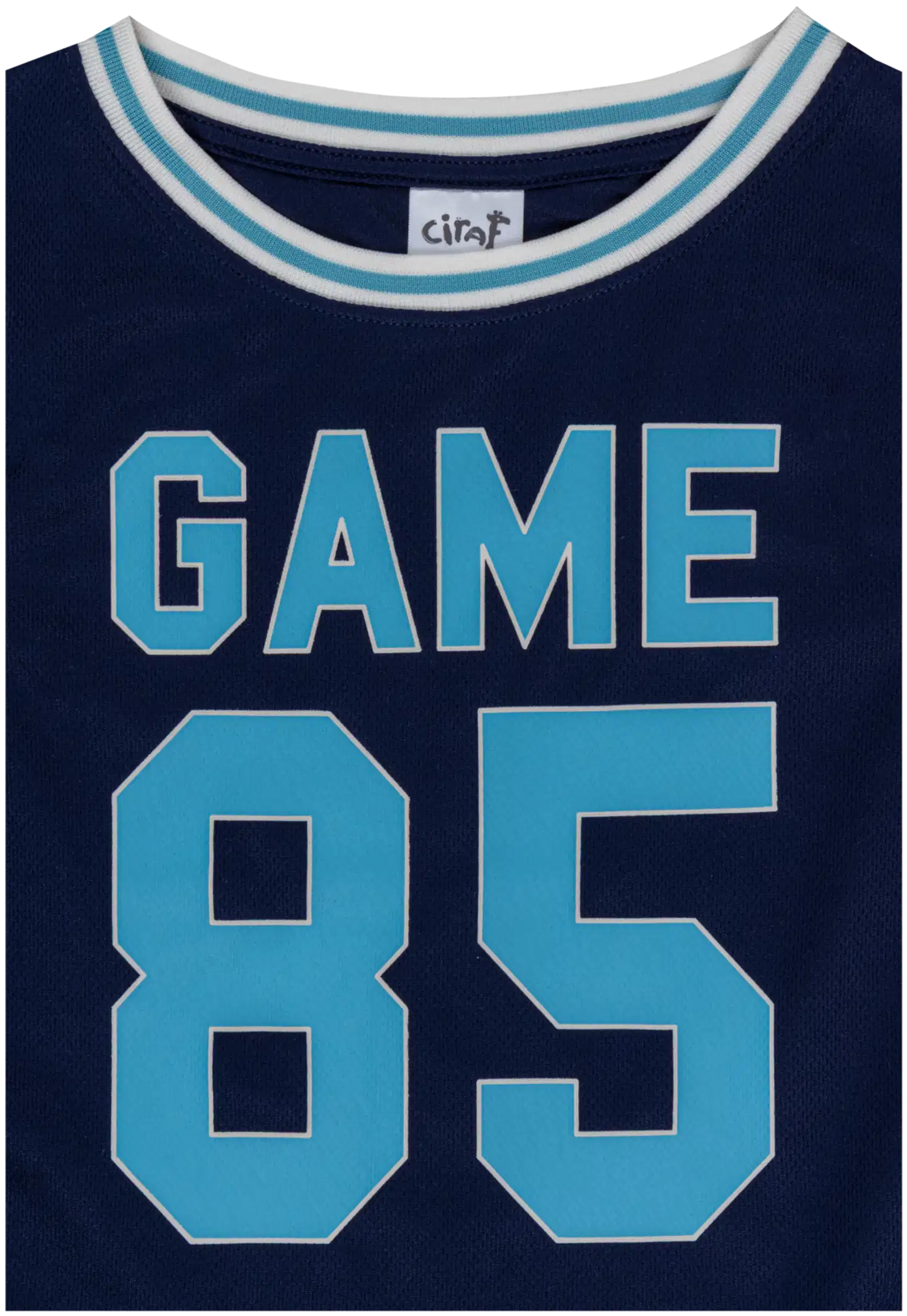 Ciraf lasten hihaton mesh-paita 25pc261618 - 19-3920tcx peacoat - 3