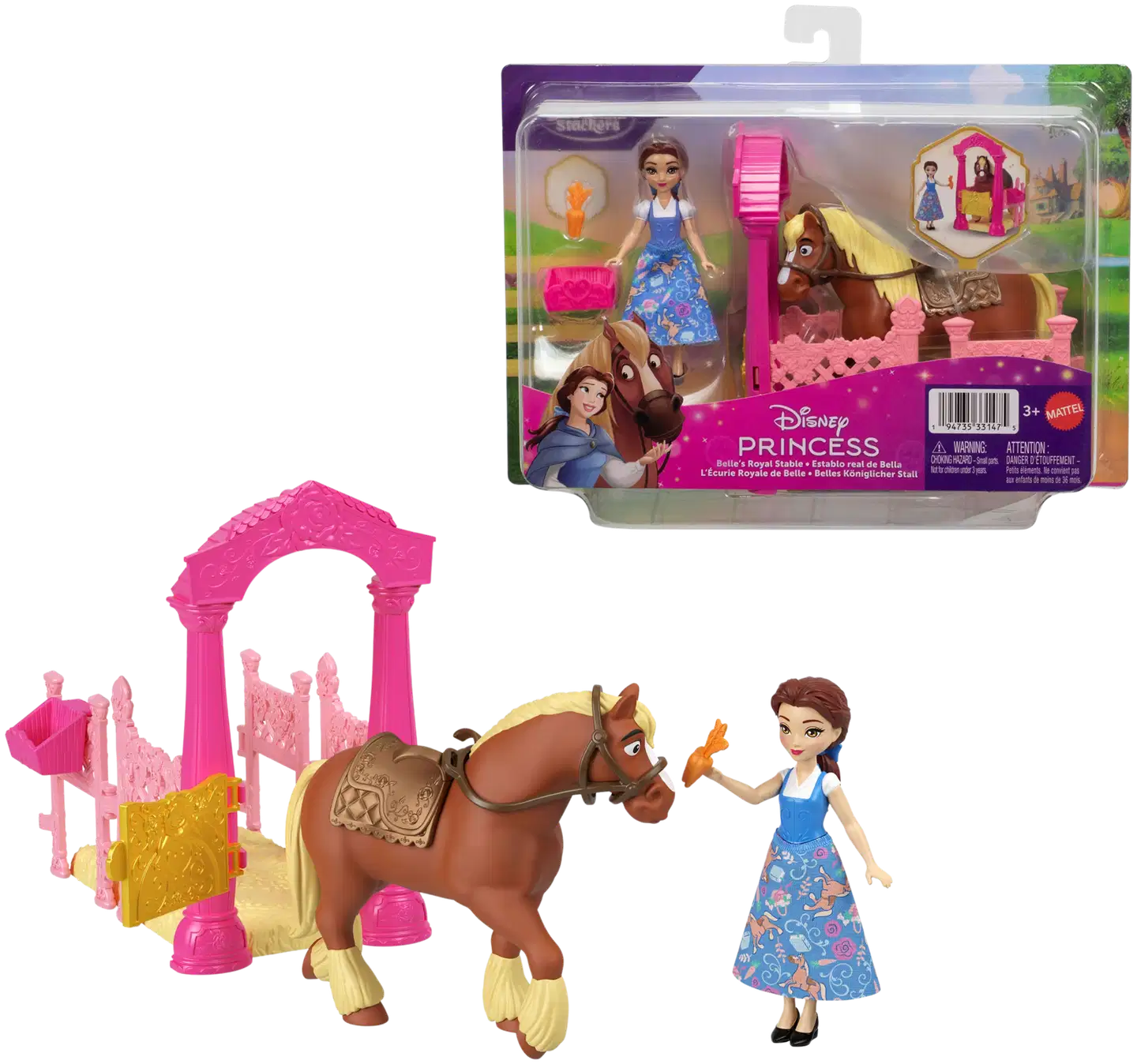 Disney Princess Royal Stables -pikkunukke - 2