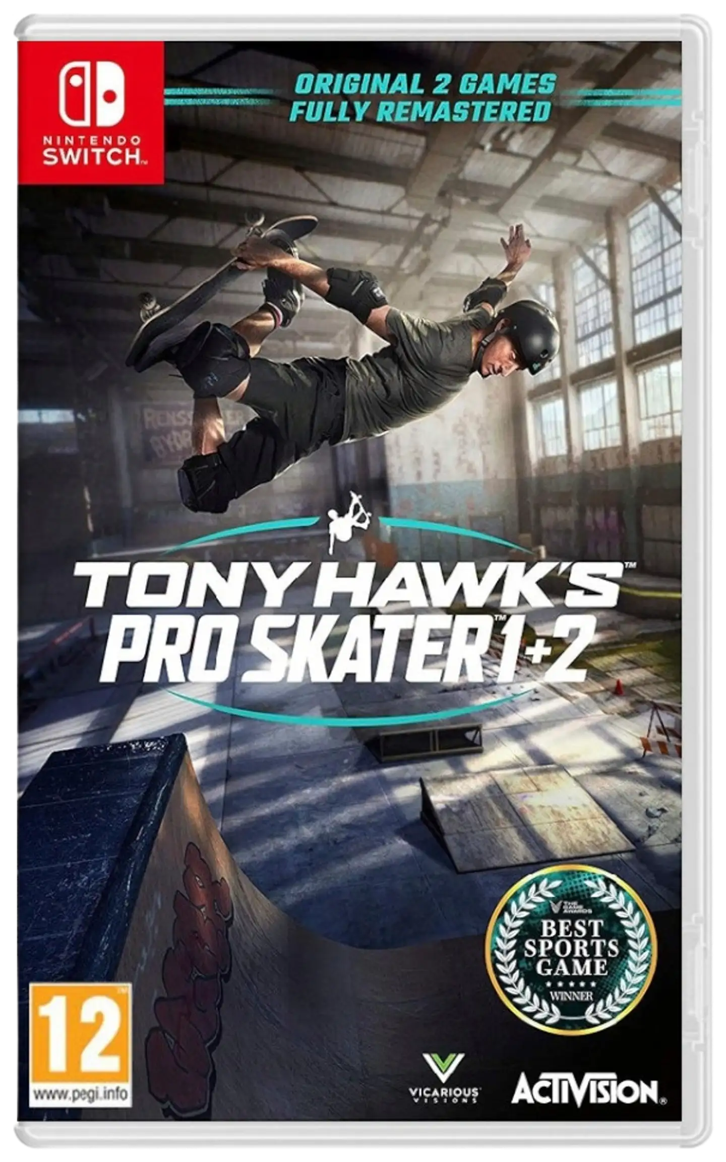 Nintendo Switch Tony Hawk's Pro Skater 1 + 2