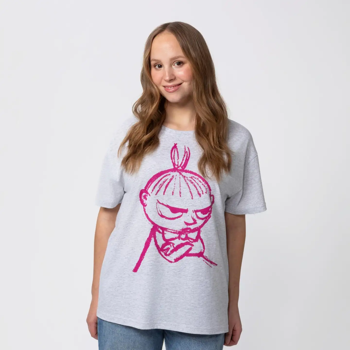 Martinex Muumi naisten t-paita sketch Myy 587472 - HARMAA - 2