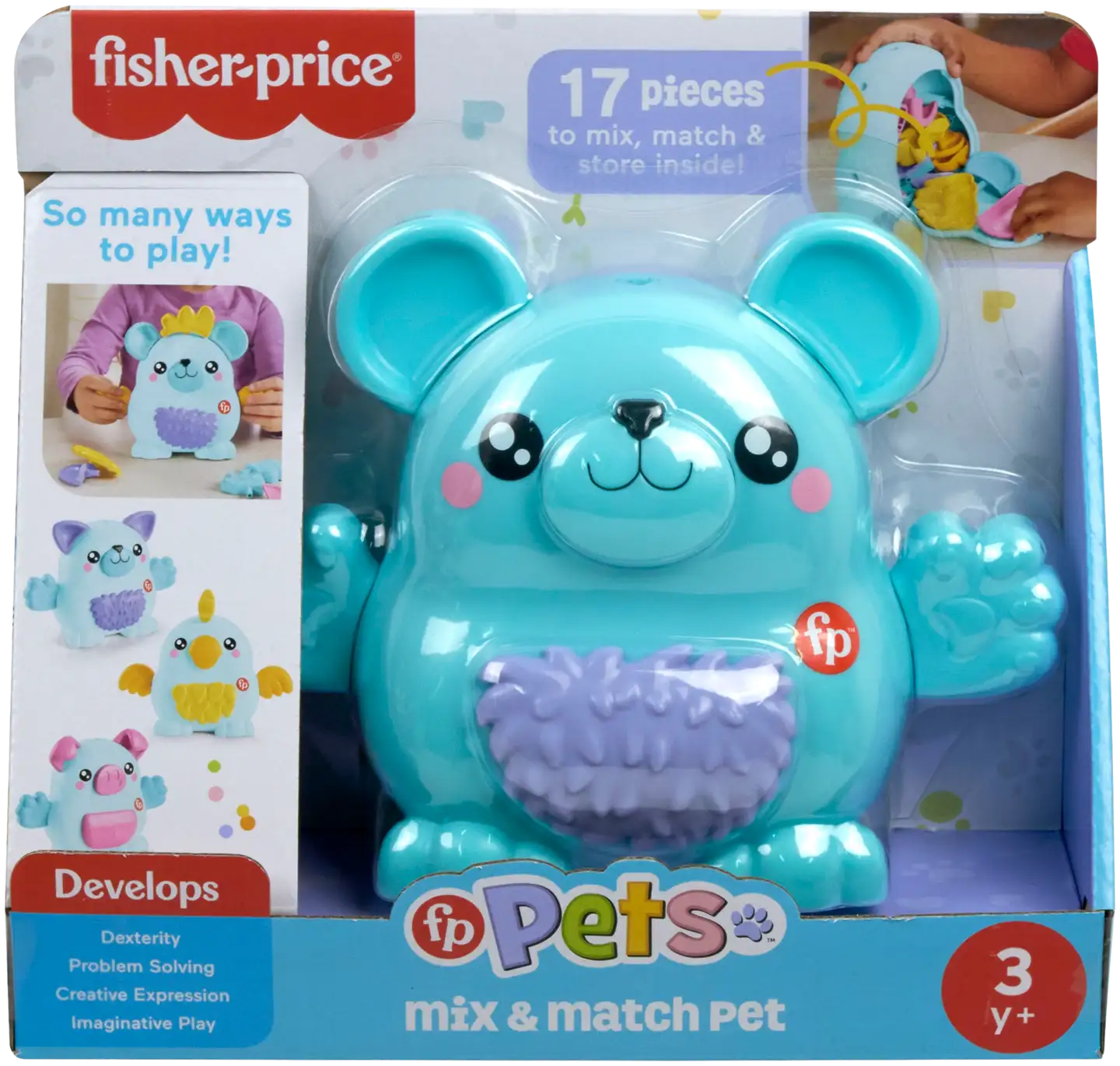 Fisher-Price Pet Pals Mix n' Matchimals muunneltava eläinhahmo - 9