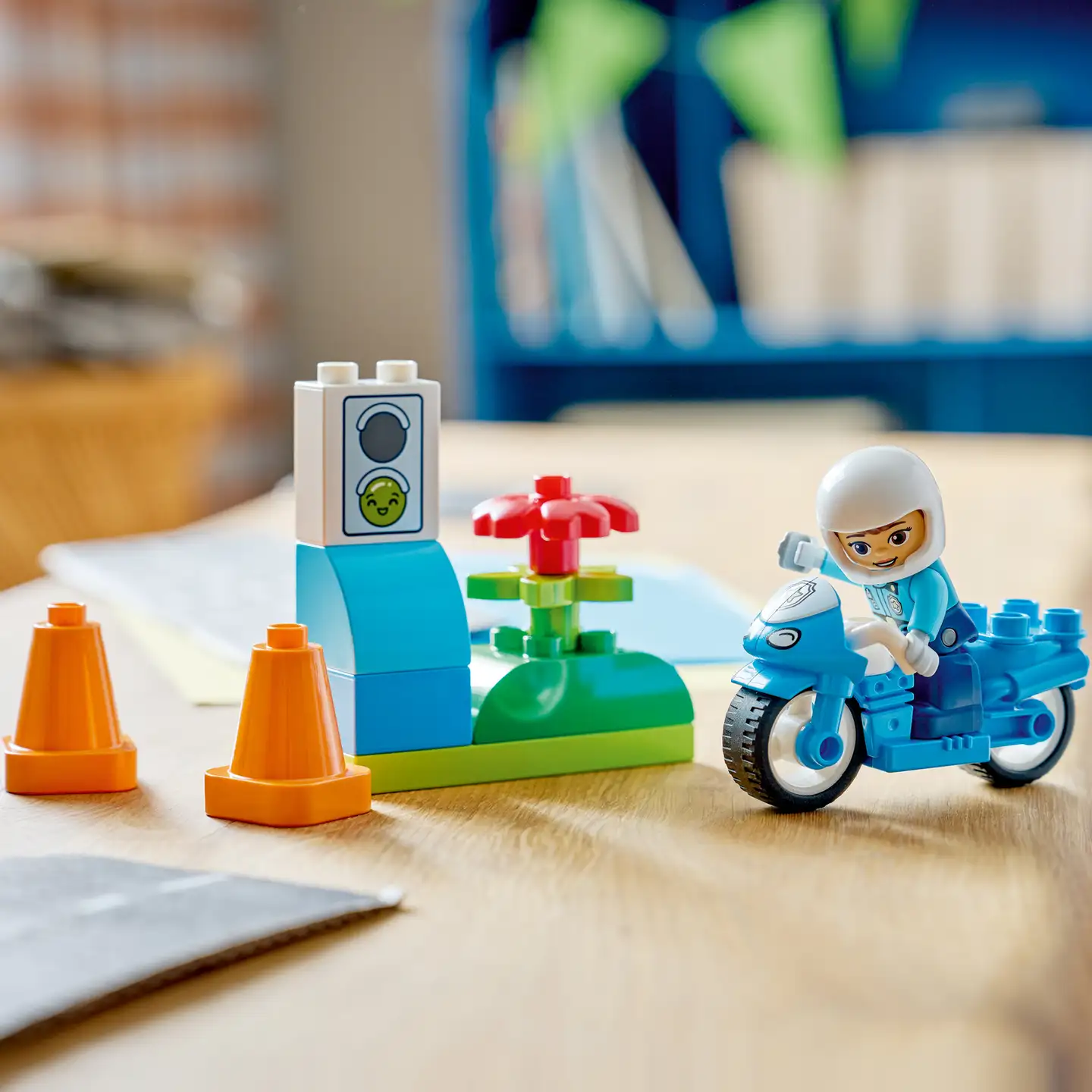LEGO® DUPLO Town 10471 Sininen poliisimoottoripyörä - 8