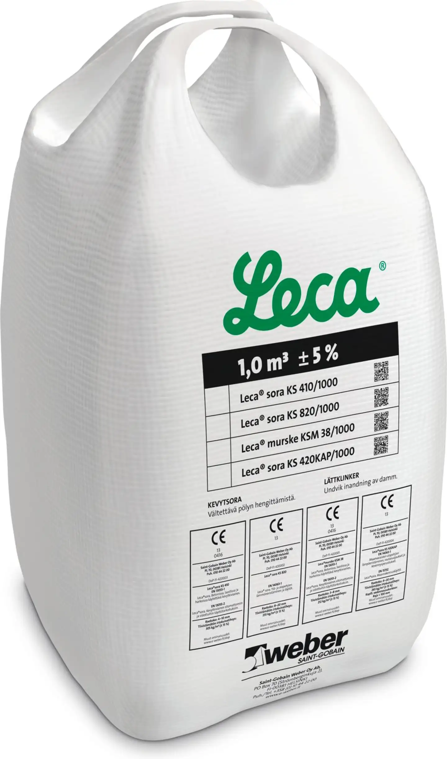 Leca® sora 4-10 mm 1000 l