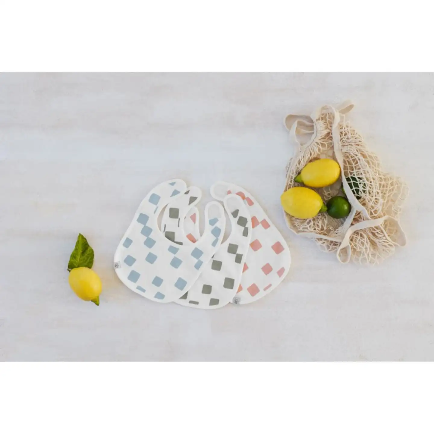 Lässig ruokalappu Happy Fruits 3 kpl - 4