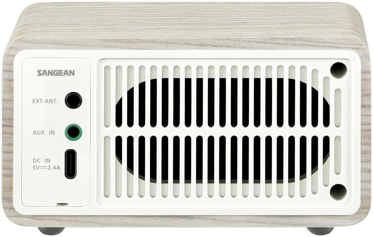 Sangean WR-7 Plus Bluetooth pöytäradio, vaalea tammi - 5