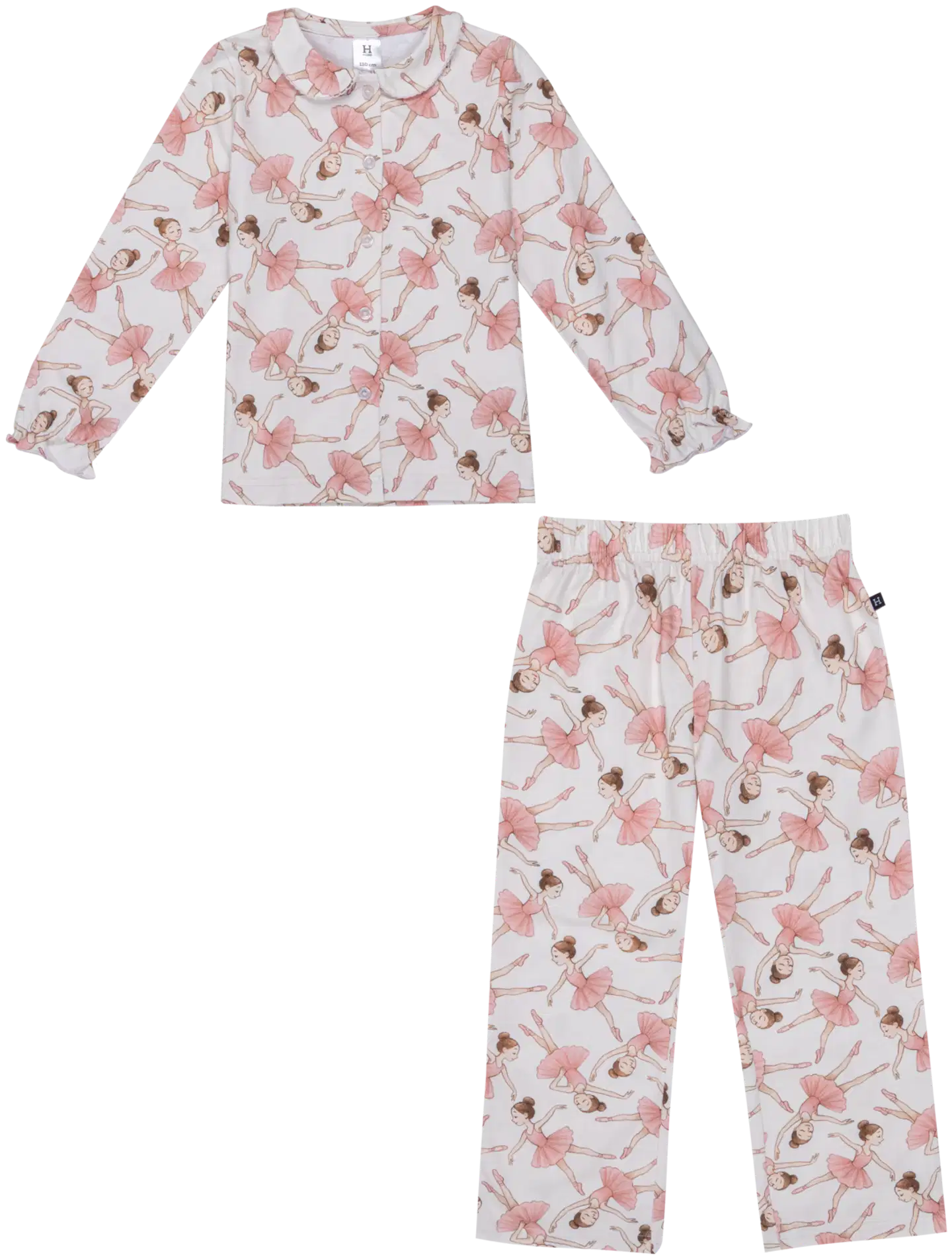House lasten pyjama ballerina 232P382611 - VALKOINEN - 1