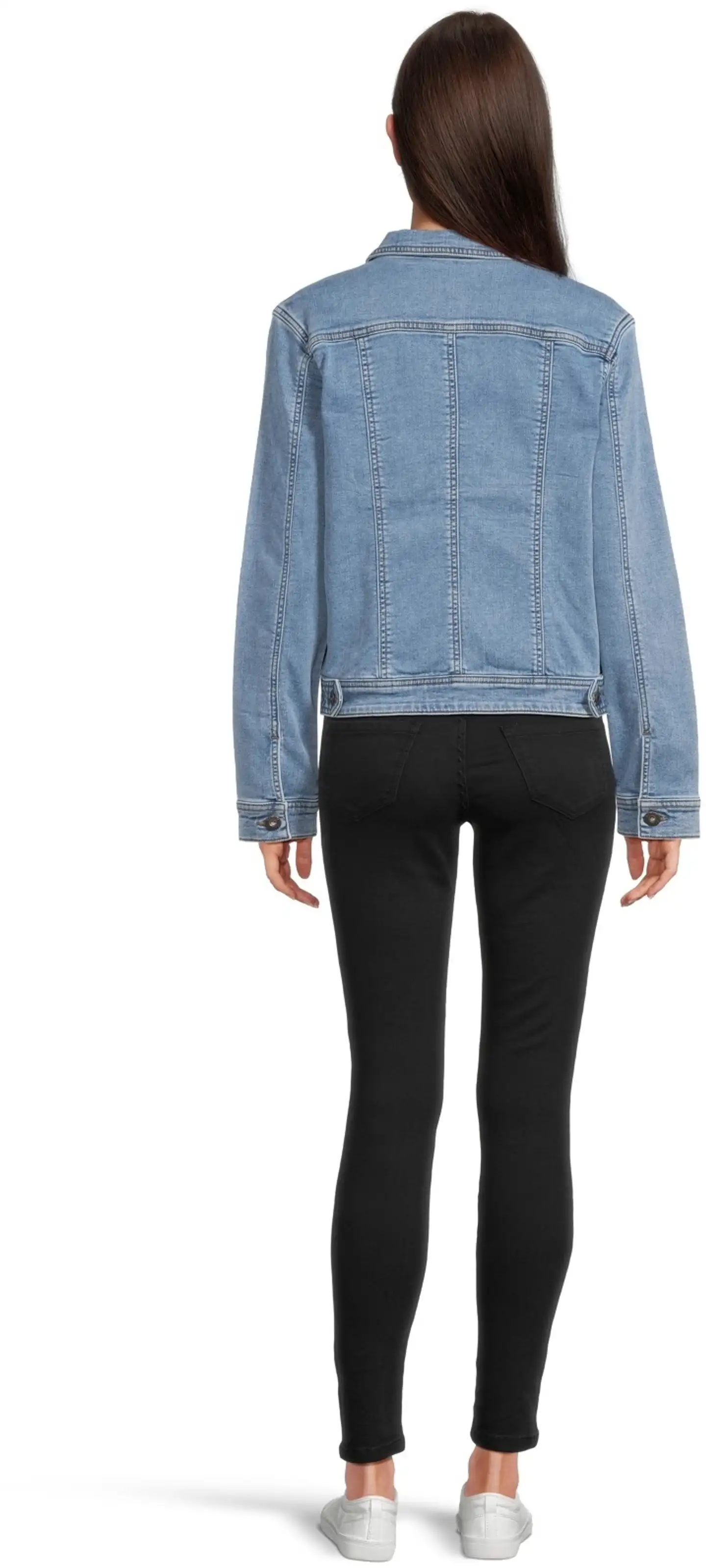 House naisten denimjeggingsit - BLACK - 3