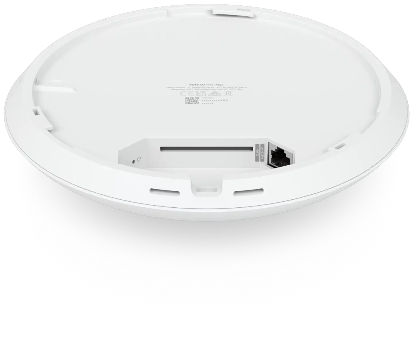 Ubiquiti kattoon asennettava tri-band WiFi 7 -tukiasema skannausradiolla U7-Pro-Max - 6