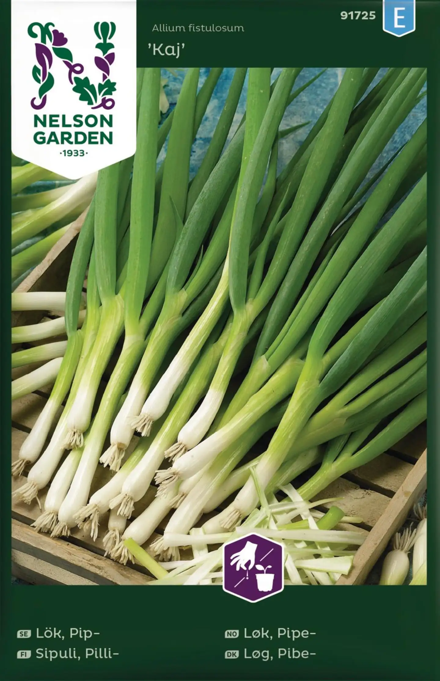 Nelson Garden Sipuli, Pilli-, Kaj