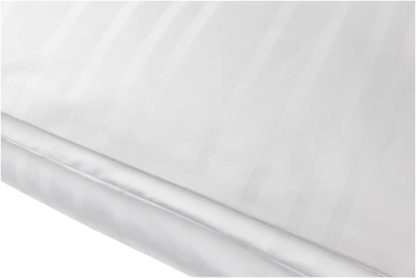 Familon pussilakanasetti Stripe Hotel 150x210+50x60 cm valkoinen - 1