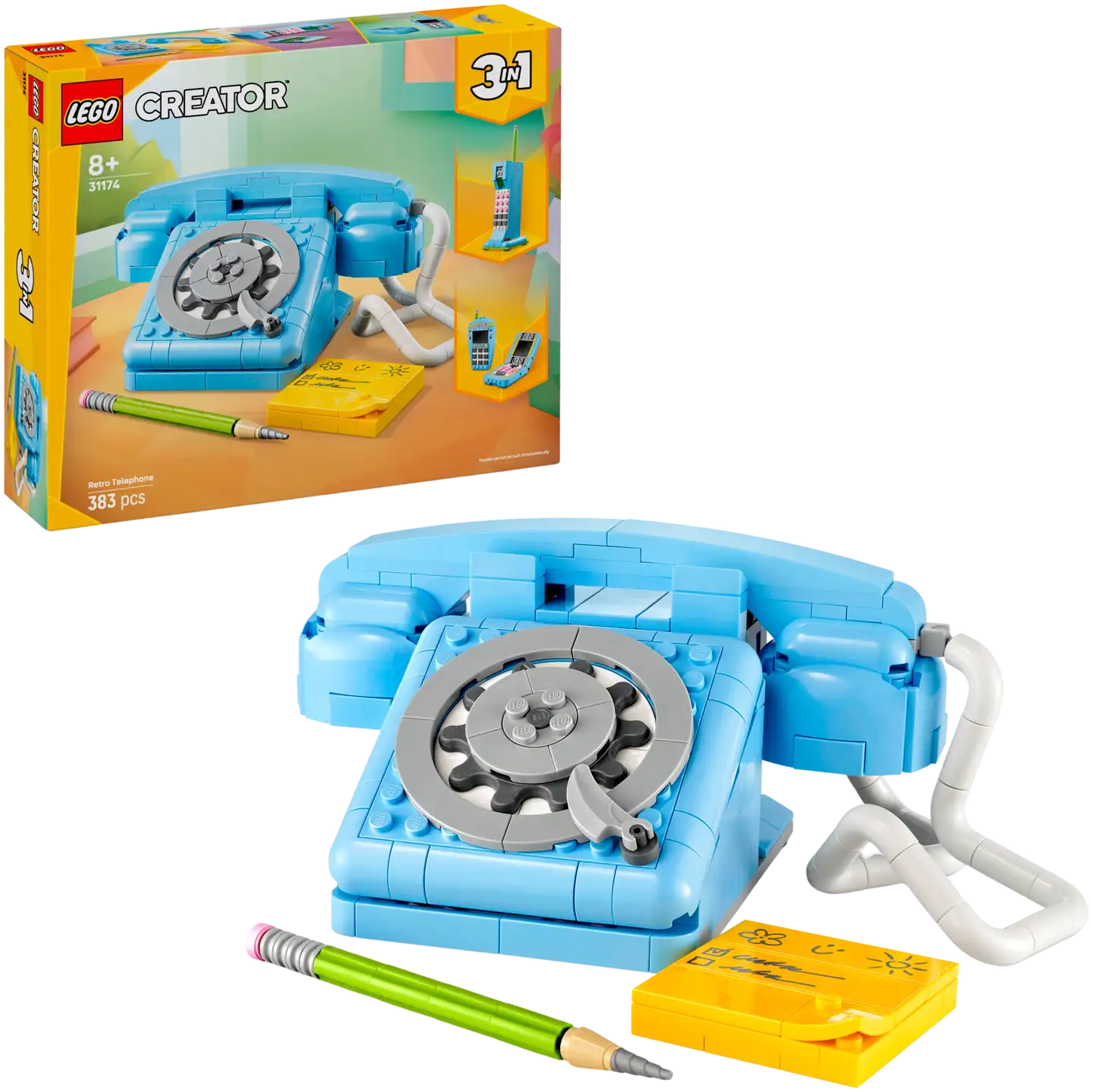 LEGO Creator 31174 Retrotyylinen puhelin - 1