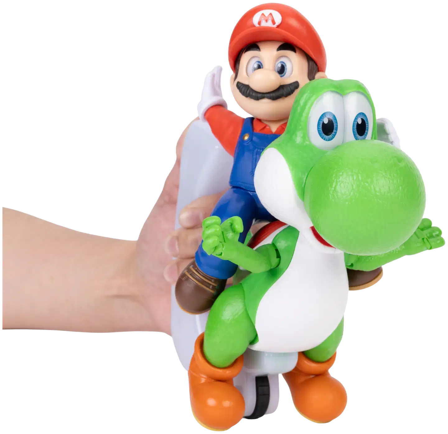 Mario Movie hahmo Mario Riding Feature Yoshi - 3
