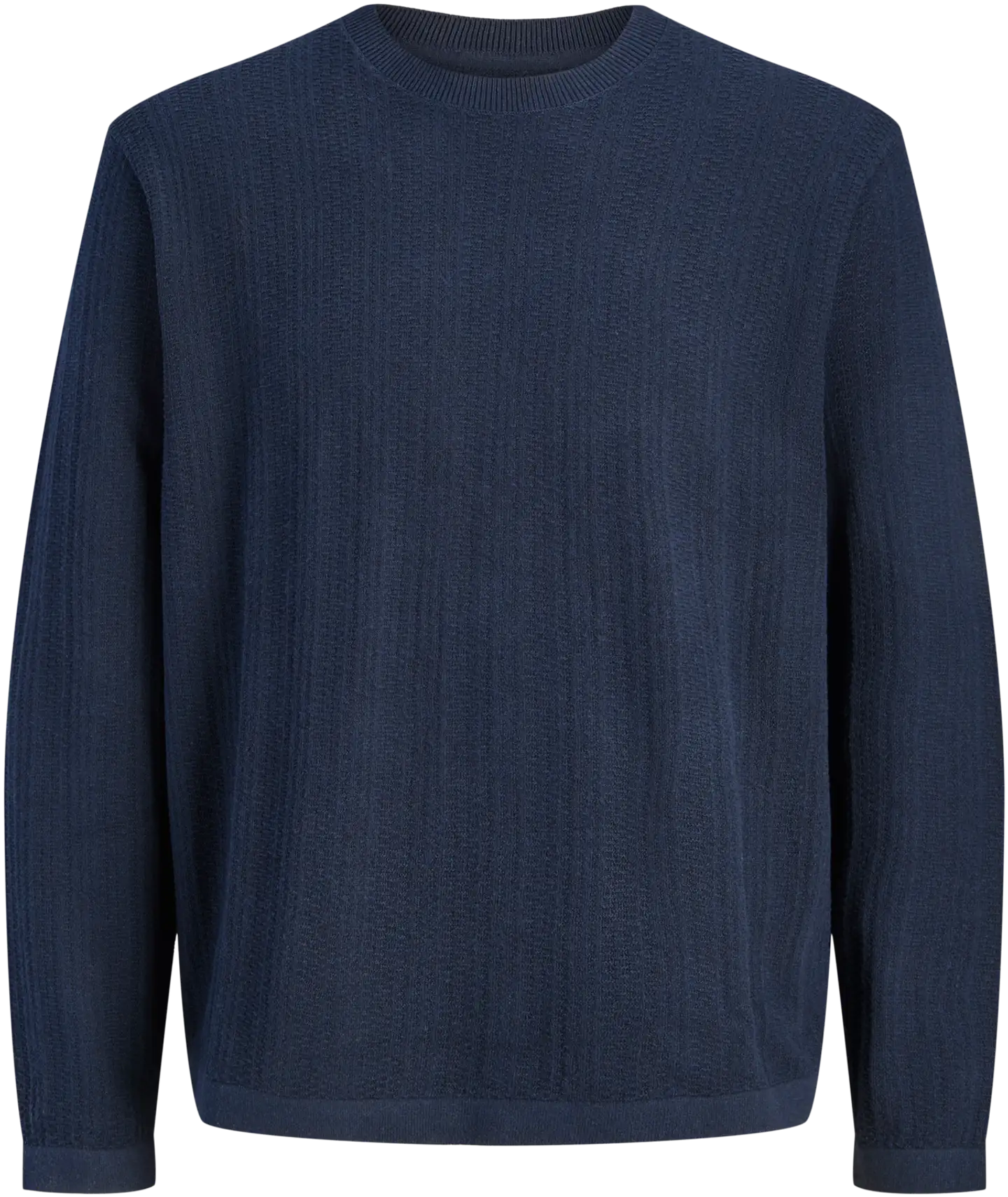 JJ REBEL miesten neulepusero Jrebstance - Navy Blazer