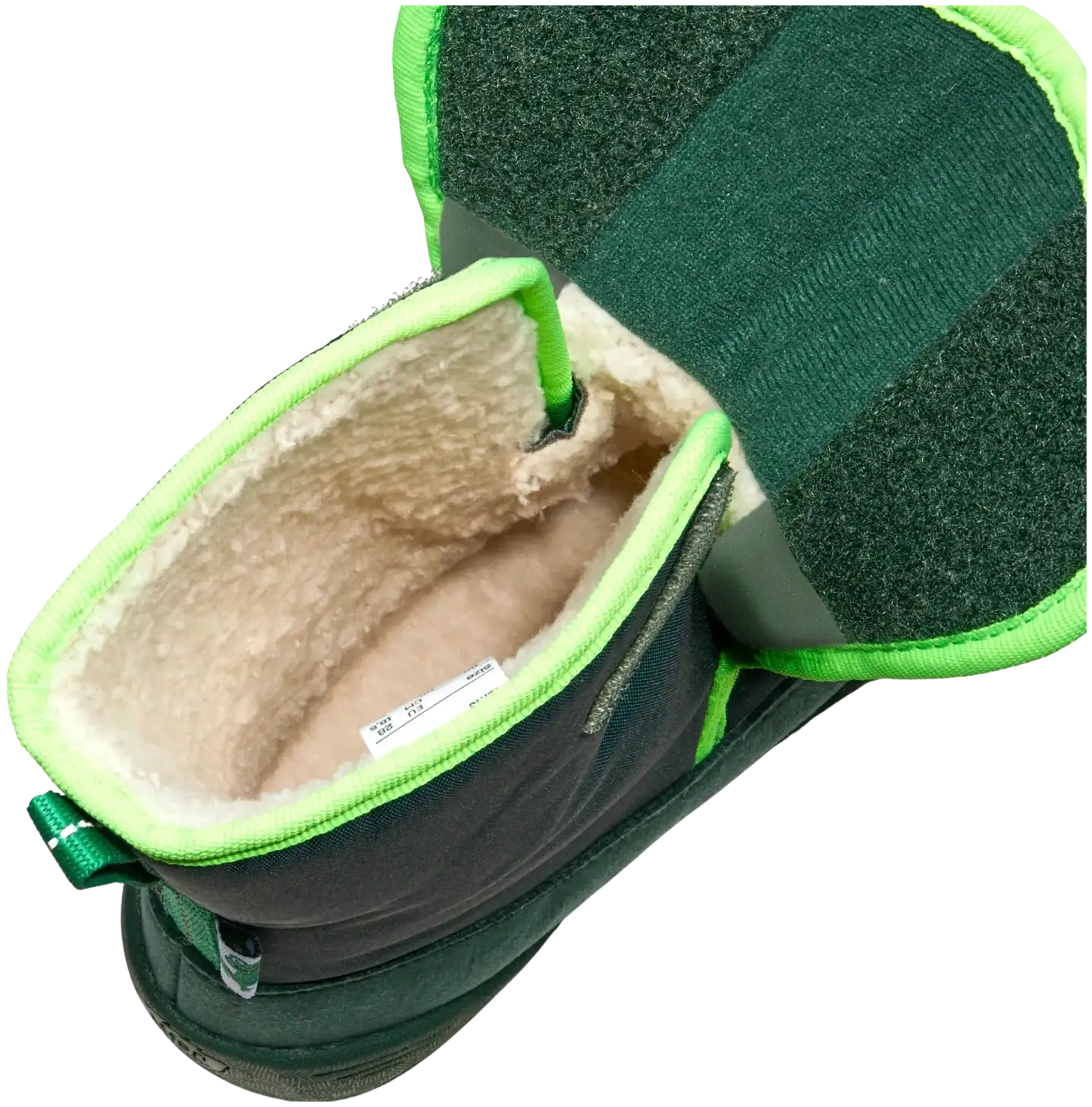 Affenzahn lasten paljasjalkakenkä Snow Boot Vegan Freezy - Frog - 9