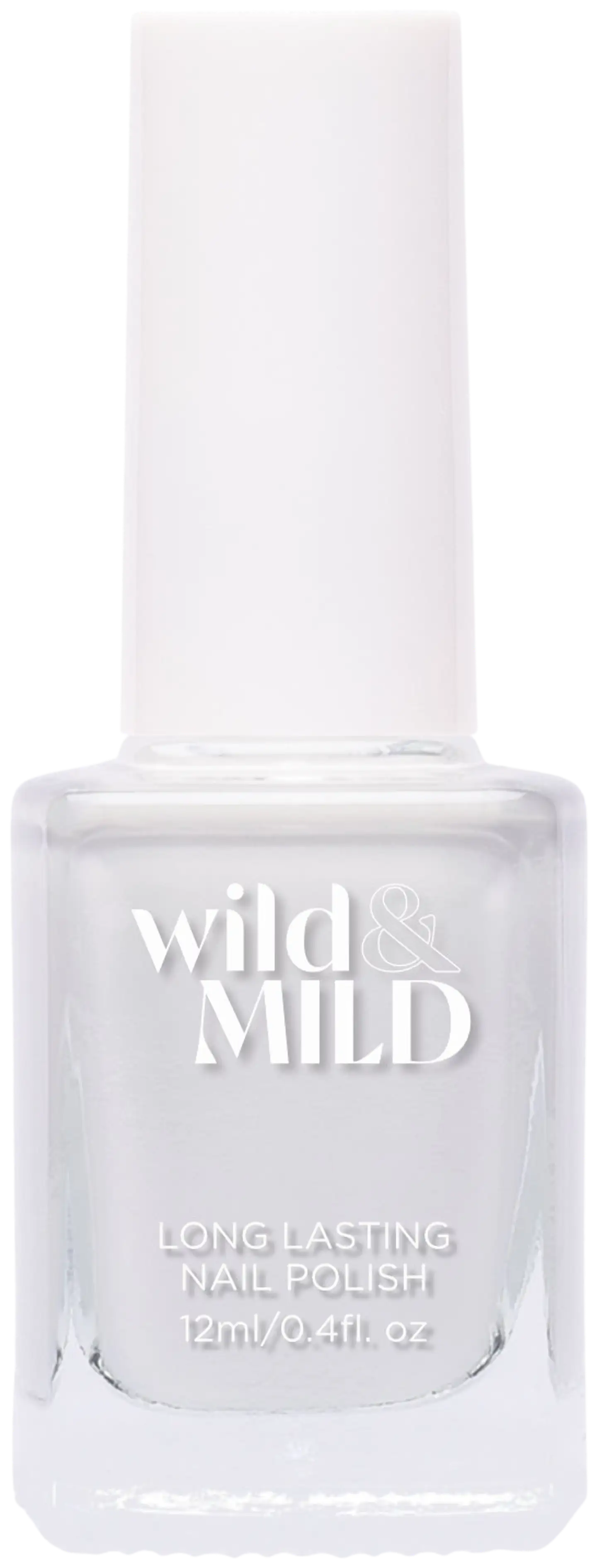 Wild&Mild Long Lasting nail polish M001 Snow White 12 ml