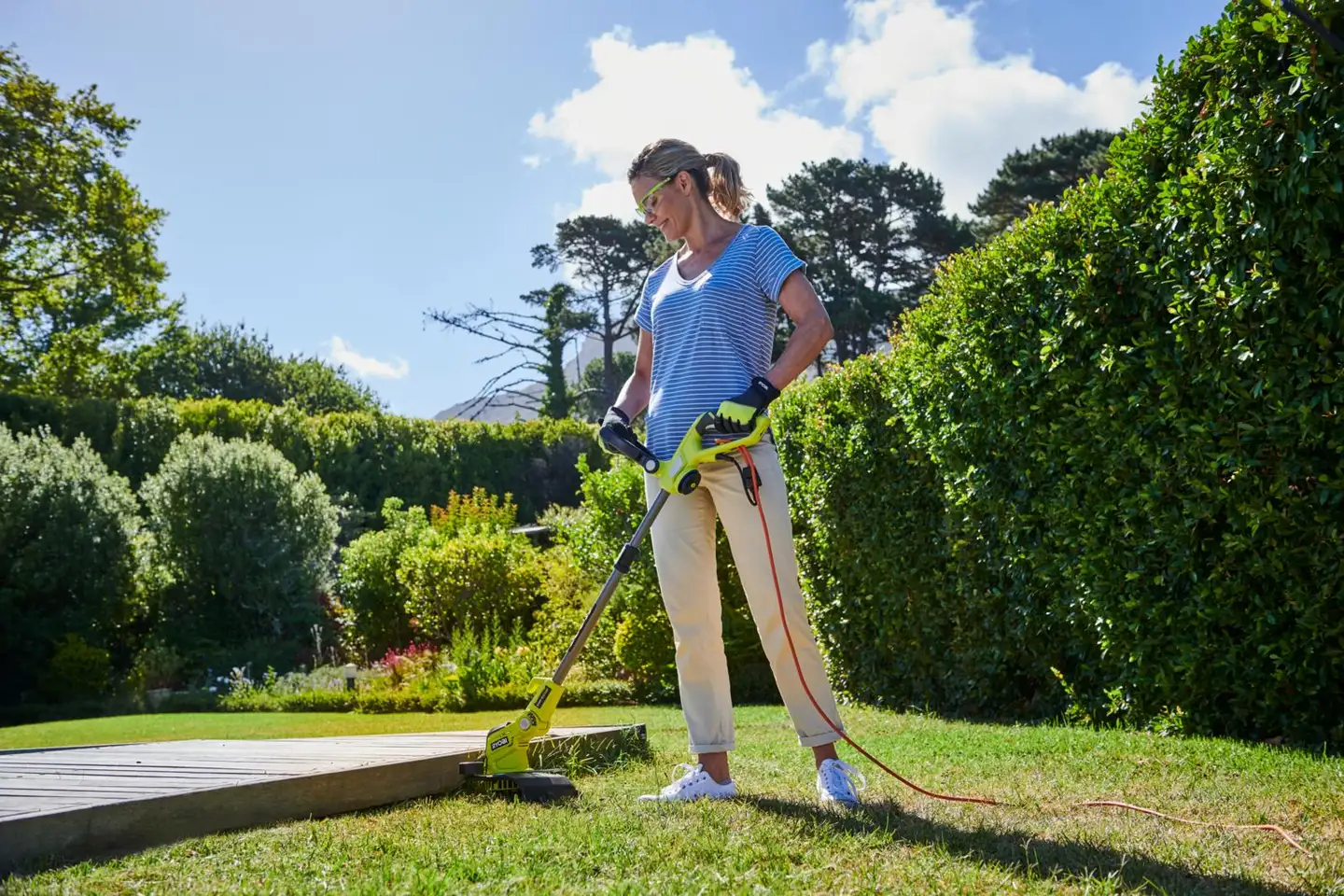 Ryobi 600W ruohotrimmeriRLT6130 - 2