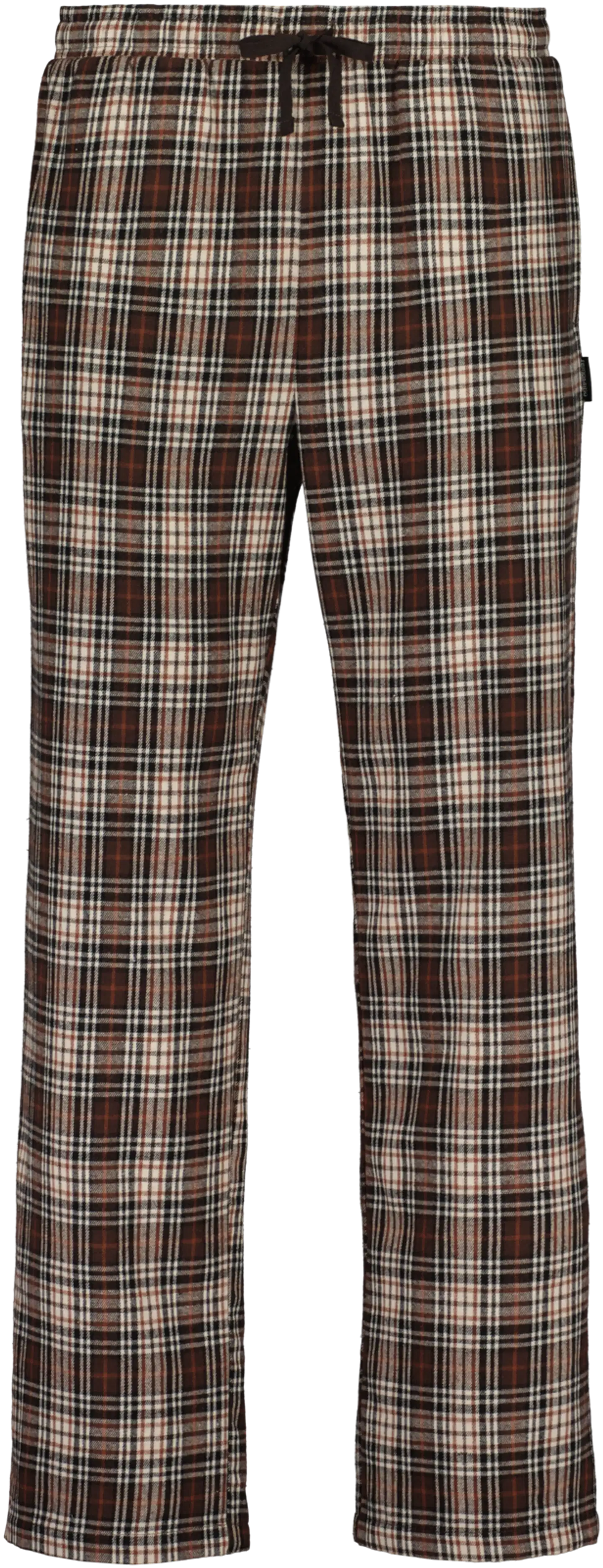 Reino&Aino miesten pyjama - BROWN - 3