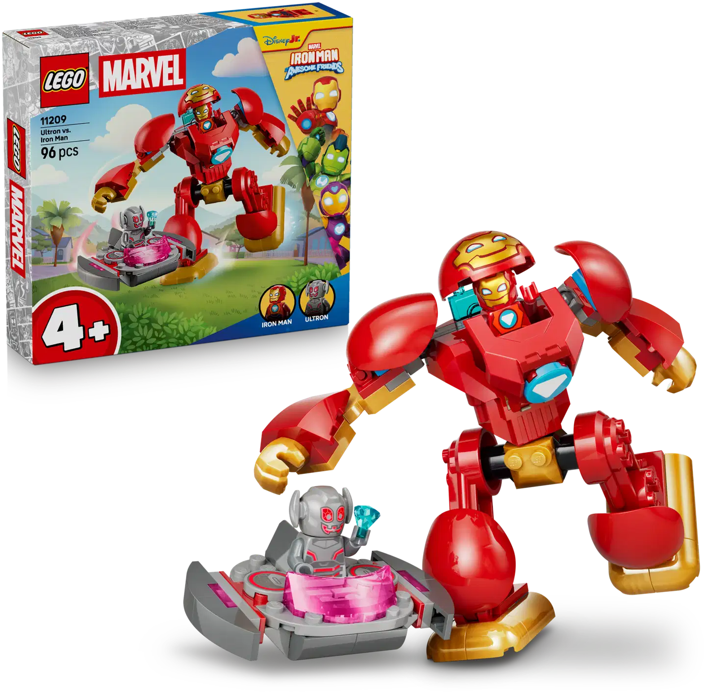 LEGO® Disney Junior Marvel 11209 Ultron vastaan Iron Man - 1