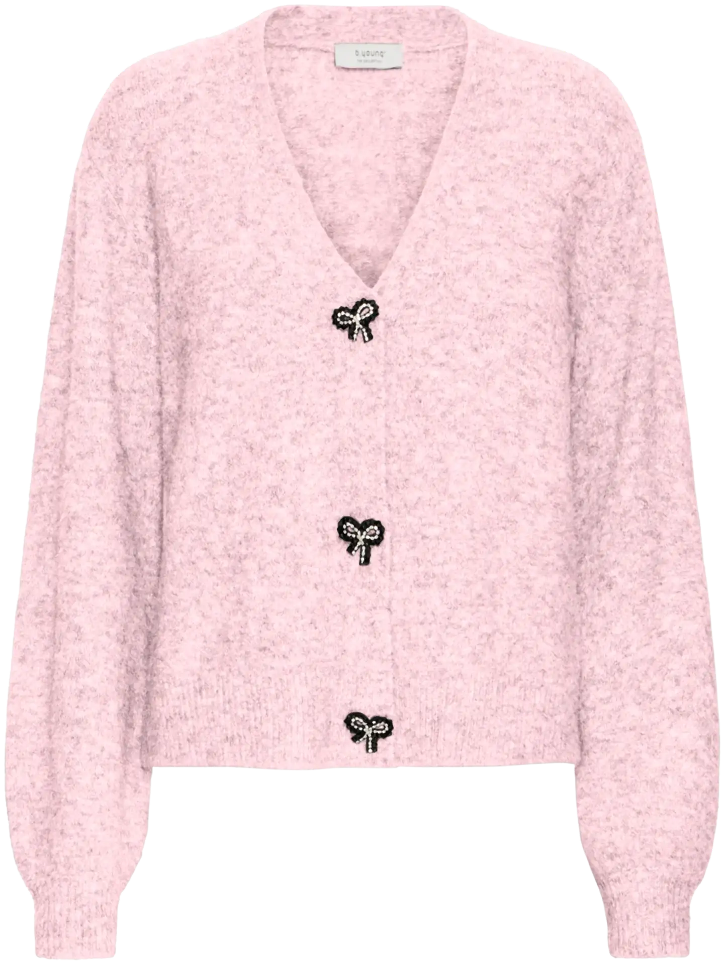 B.young naisten neuletakki Bxomea - Parfait Pink Melange - 1